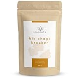Bio Chaga Pilz Brocken - Wildsammlung aus Finnland - Für Chaga Tee in Bio-Qualität -...