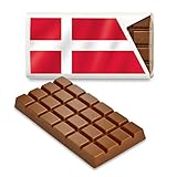 12 kleine Tafeln Schokolade - Fanartikel Süßigkeiten - Große Auswahl Länder, Nationen,...